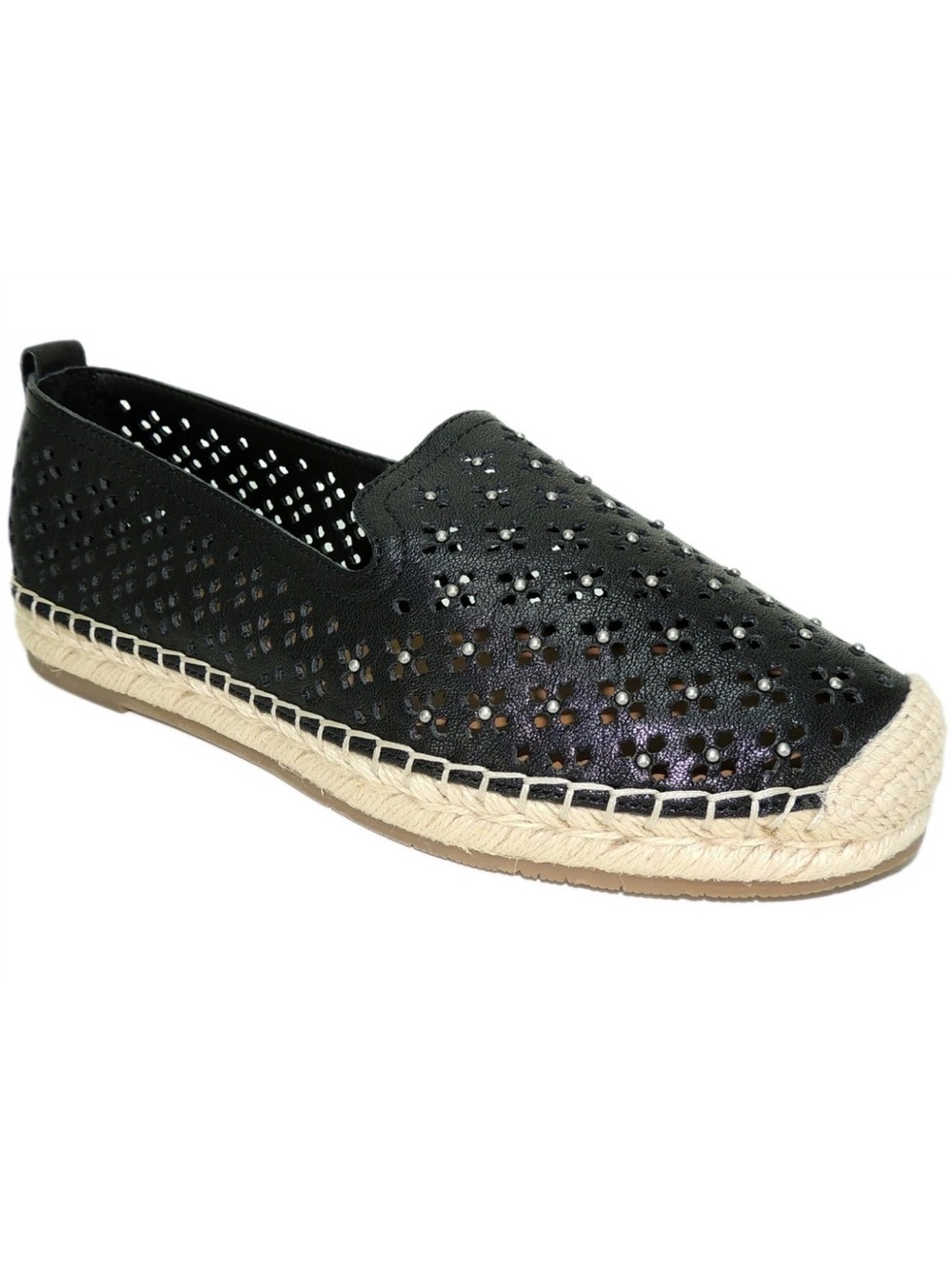 Patricia Nash Elena Espadrille Shoes Size 7.5 M Black